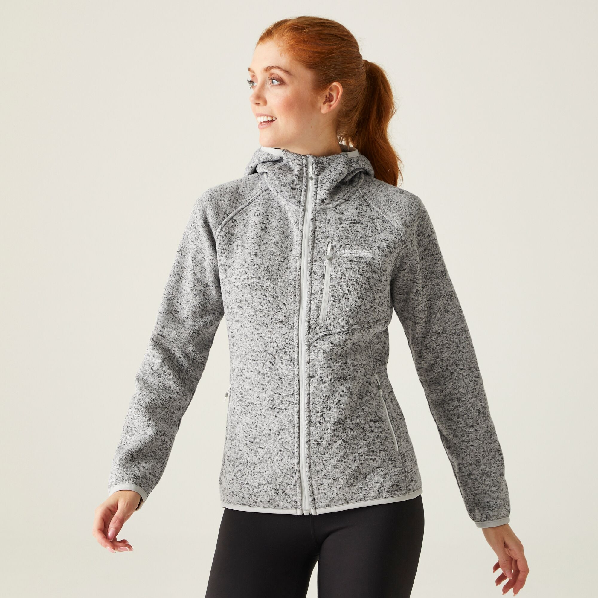 Damen Kapuzenfleece